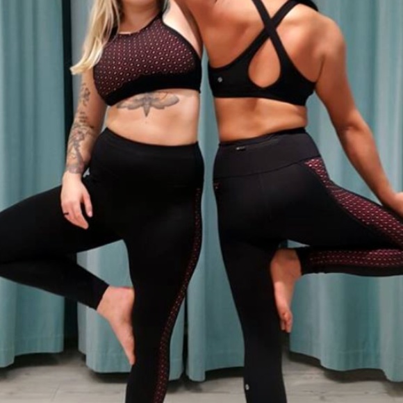 lululemon athletica Tops - NWT FTON BLACK LULULEMON COLOUR ME QUICK BRA 4 8